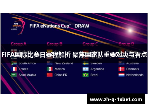 FIFA国际比赛日赛程解析 聚焦国家队重要对决与看点 FIFA国际比赛日赛程解析 聚焦国家队重要对决与看点