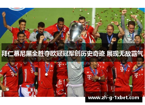 拜仁慕尼黑全胜夺欧冠冠军创历史奇迹 展现无敌霸气